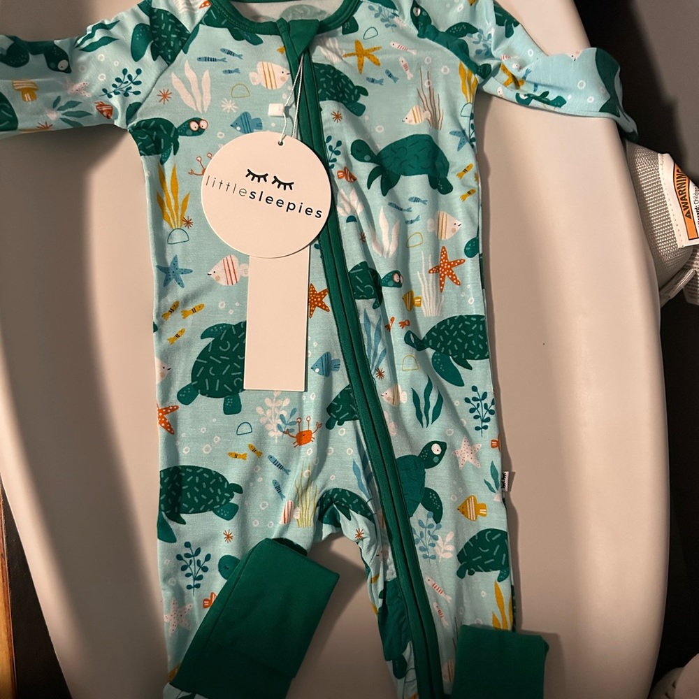 Little sleepies sea turtle friends zippy 3-6